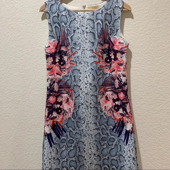 ELISA Immagine Shift Dress Small Sleeveless Unique - Picture 10 of 12